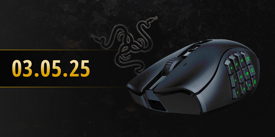 Verlosungen 2025 Mai Razer Naga V2 Pro