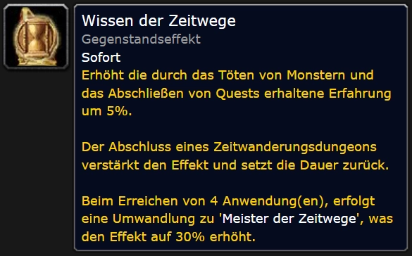 Wissen der Zeitwege